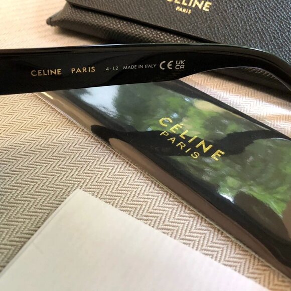 Celine CL40194 Triomphe Oval Women's Sunglasses Travel Authentic + Original Box - Picture 9 of 9